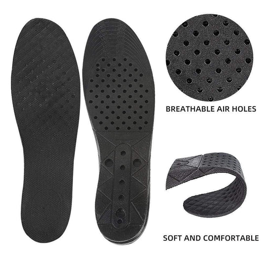 4-Layer Adjustable Height Increasing Insoles – Comfortable & Durable