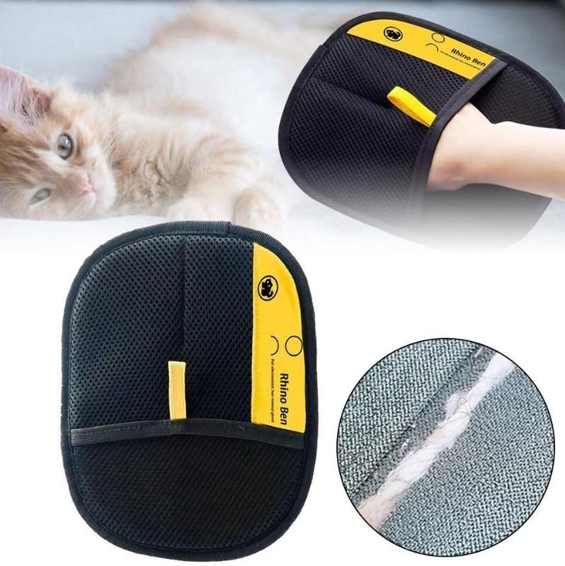 Pet Hair Remover Glove for Clothes, Bedsheets & Furniture