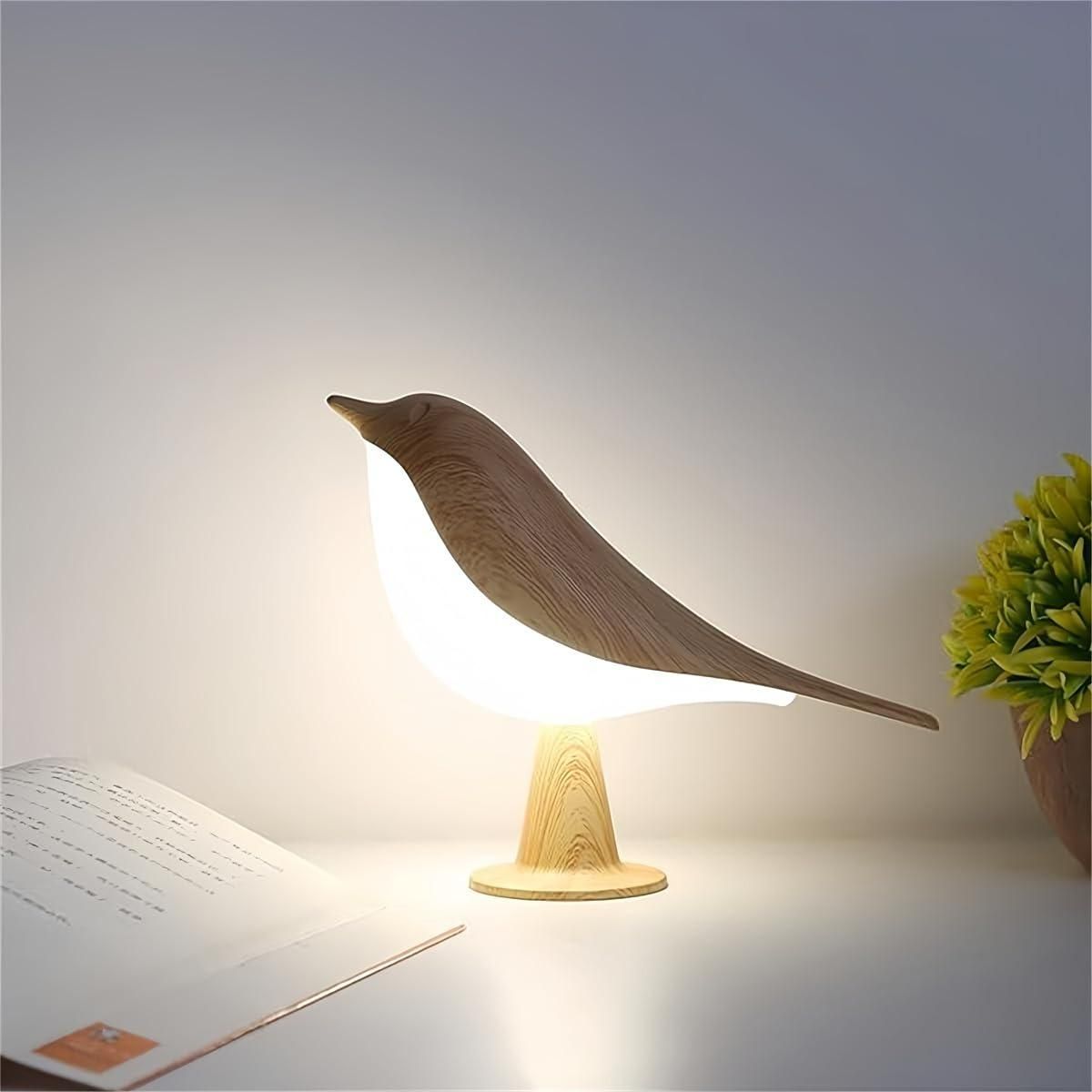 LED Table Bird Lamp – Aesthetic Night Light for Home & Desk
