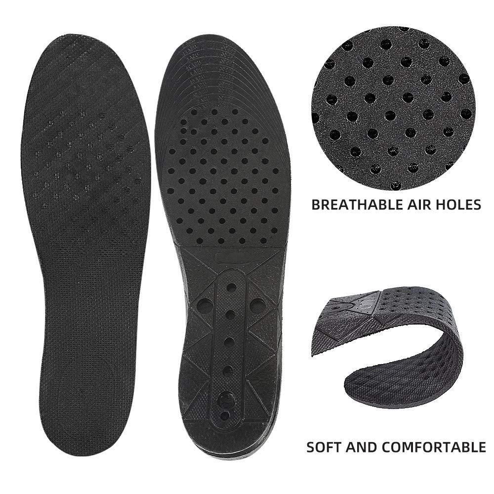 4-Layer Adjustable Height Increasing Insoles – Comfortable & Durable