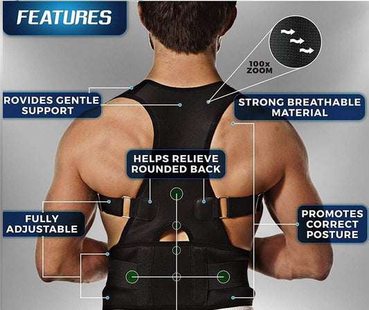 Premium Orthopedic Posture Corrector Belt – Back & Shoulder Support